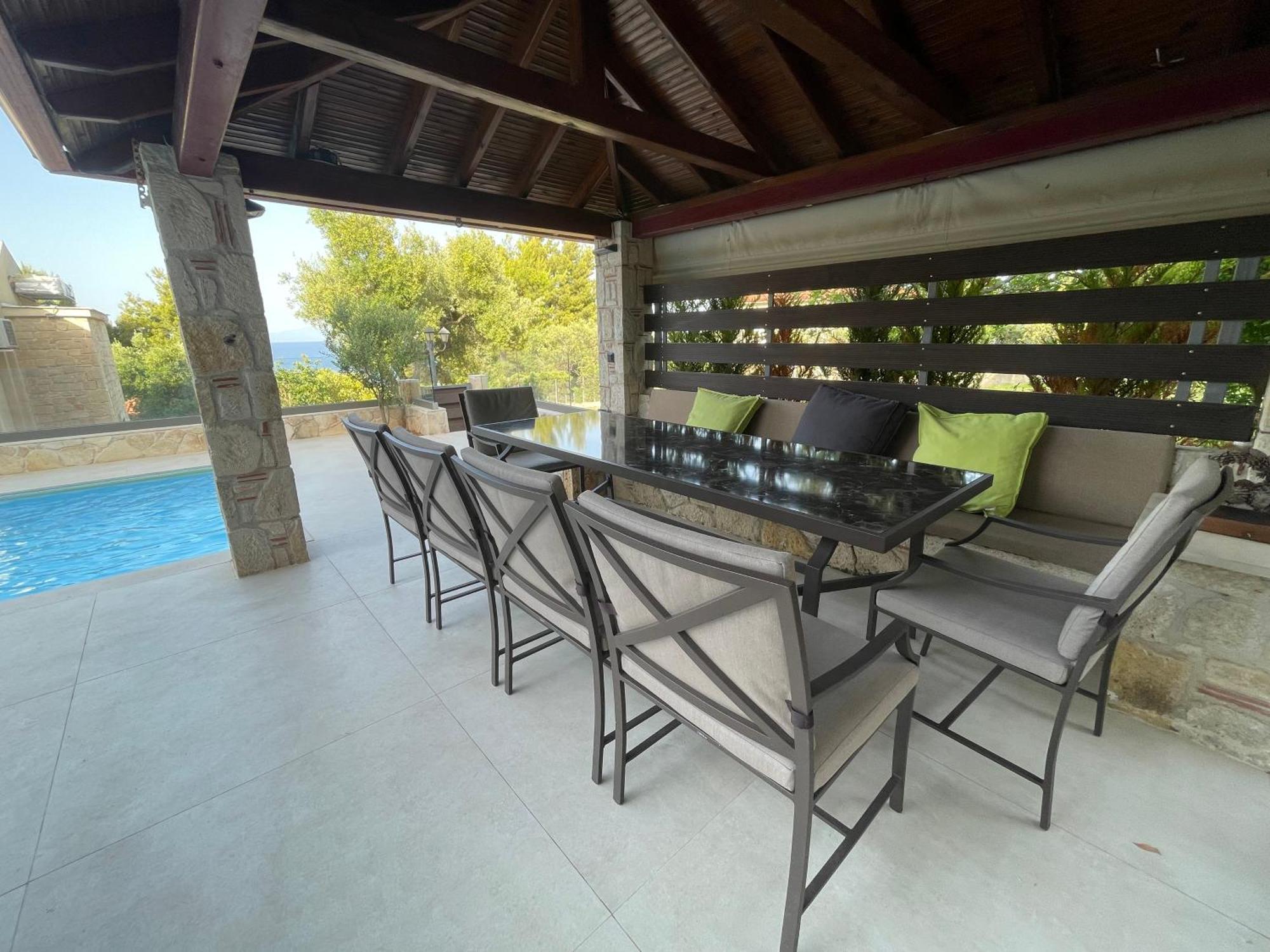 Villa Sunny Seaside Villa-90 M From Kriopigi